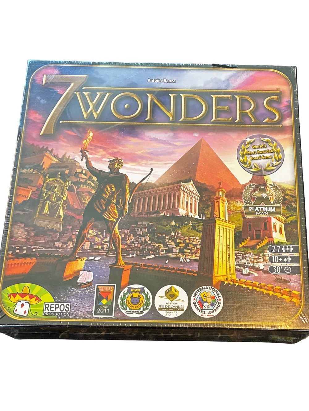 7 Wonders Board Game — 1st Edition — NEW & Factory Sealed 🎲